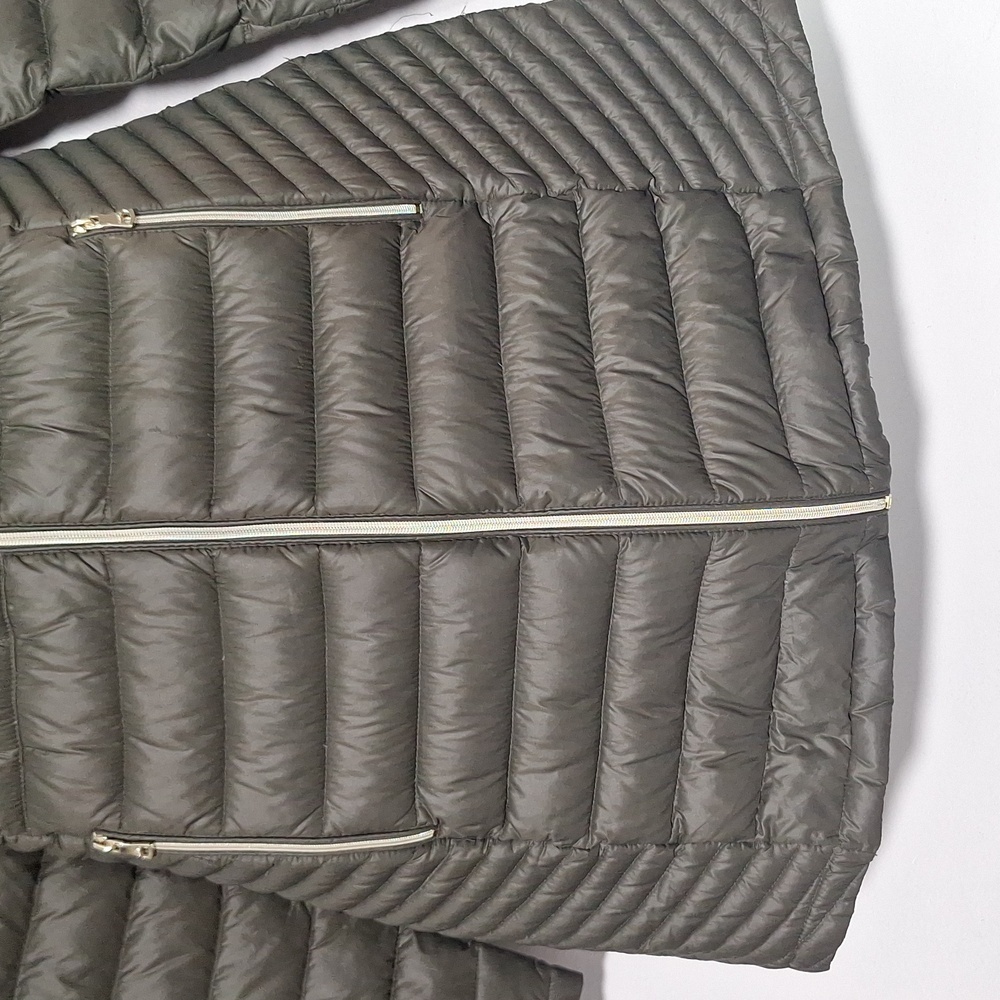 Calvin Klein Puffer Coat Packable Olive - Picture 4 of 11